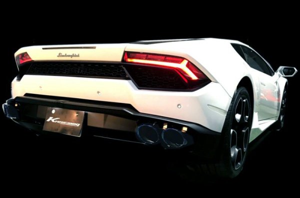 画像1: [Lamborghini ランボルギーニ  ウラカン マフラー]  キャタバック F1サウンド バルブトロニック エキゾーストシステム
