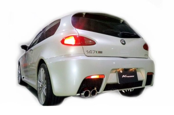 画像1: [Alfa Romeo アルファロメオ 147 GTA マフラー]  キャタバック F1サウンド バルブトロニック エキゾーストシステム] (1)