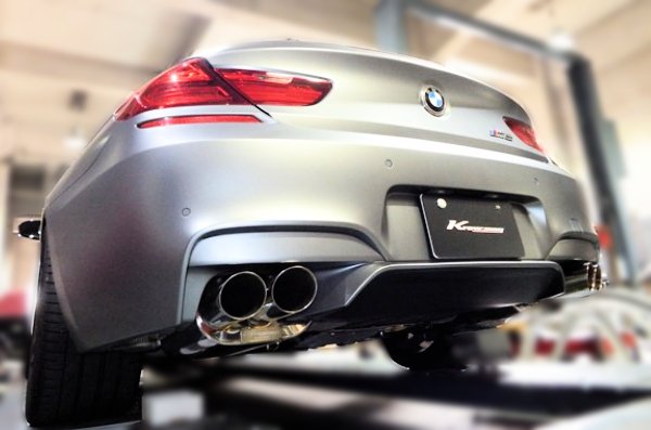 画像17: [BMW F12 / F13 M6 マフラー]  エキマニバック F1サウンド バルブトロニック エキゾーストシステム (17)