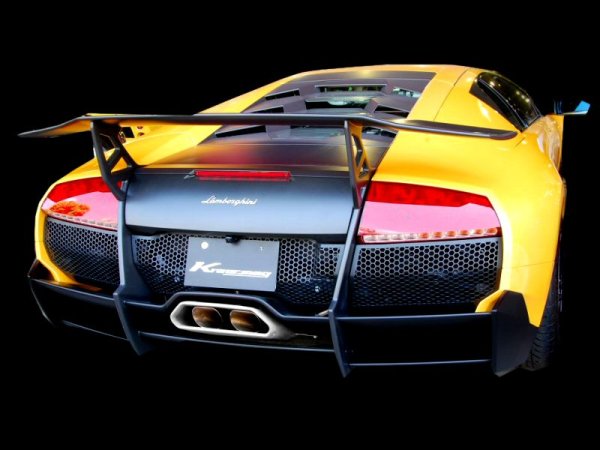 画像1: [Lamborghini ランボルギーニ  LP670 ムルシェラゴ マフラー]  F1サウンド バルブトロニック エキゾーストシステム [ステンレス テール] (1)